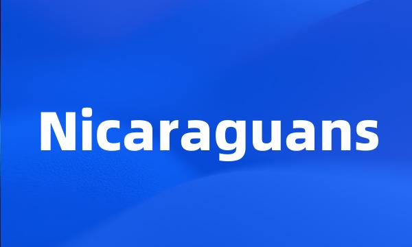 Nicaraguans