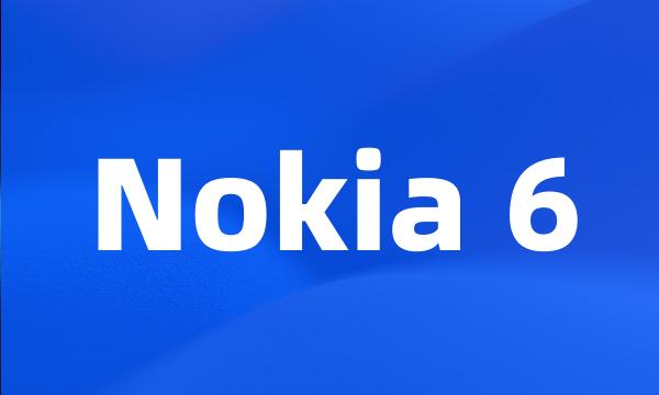 Nokia 6