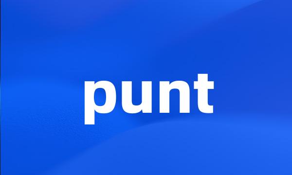 punt