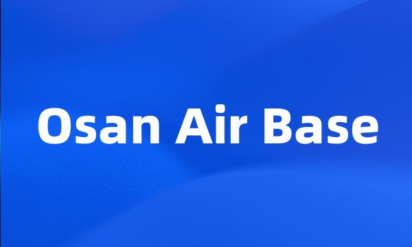 Osan Air Base