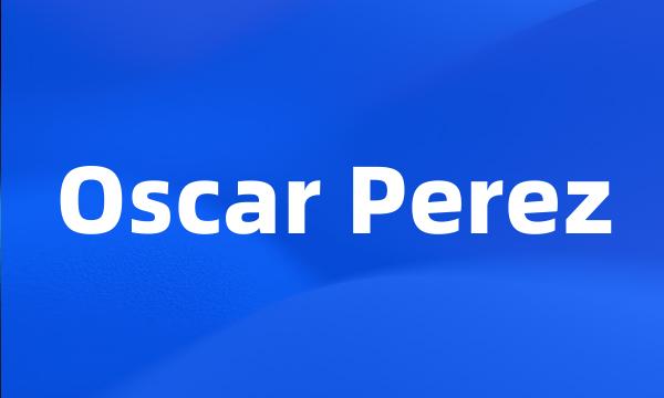 Oscar Perez