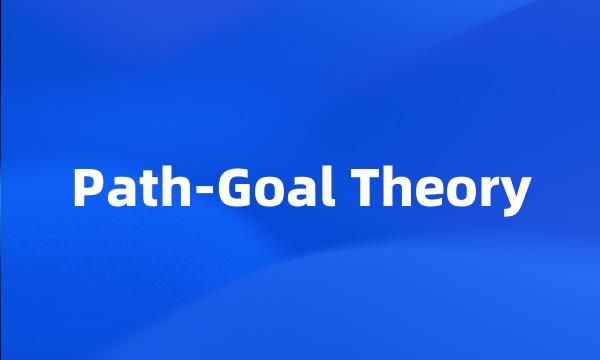 Path-Goal Theory