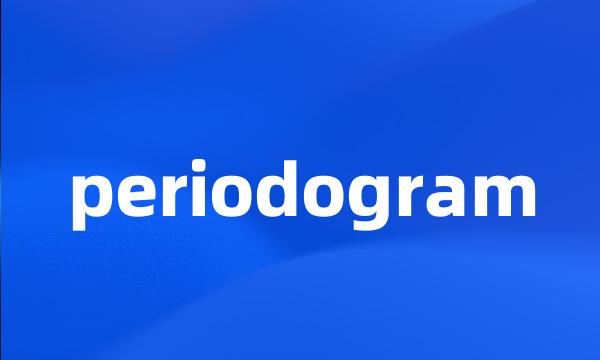 periodogram