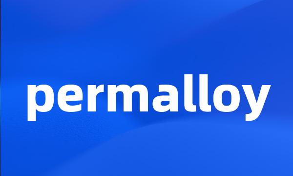 permalloy