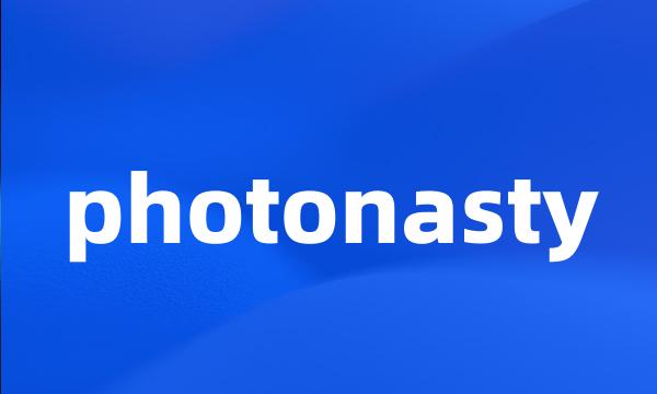 photonasty