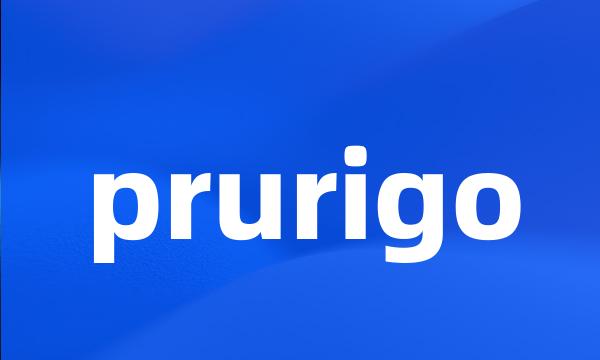 prurigo