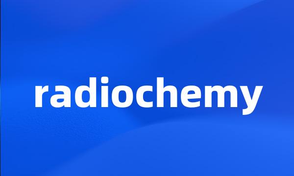 radiochemy