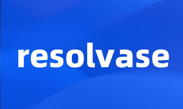 resolvase