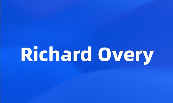 Richard Overy