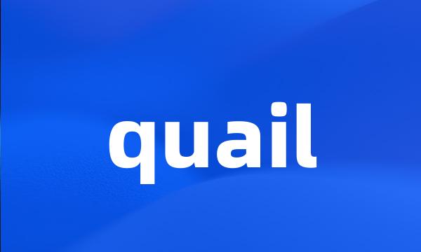 quail