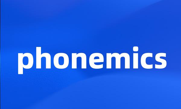 phonemics