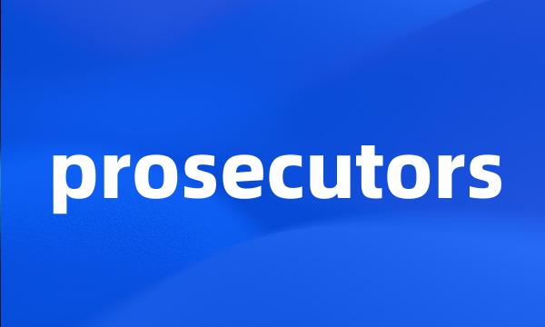 prosecutors