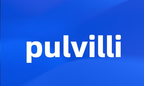 pulvilli