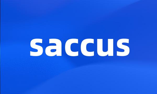 saccus