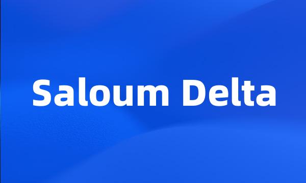 Saloum Delta