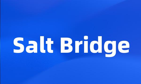 Salt Bridge