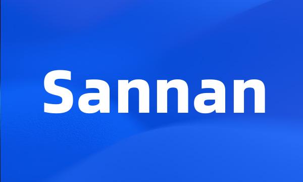 Sannan