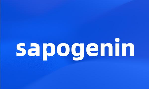 sapogenin