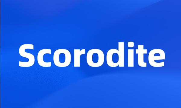 Scorodite