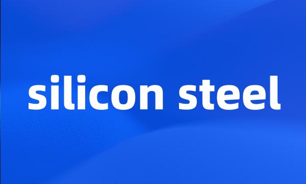 silicon steel