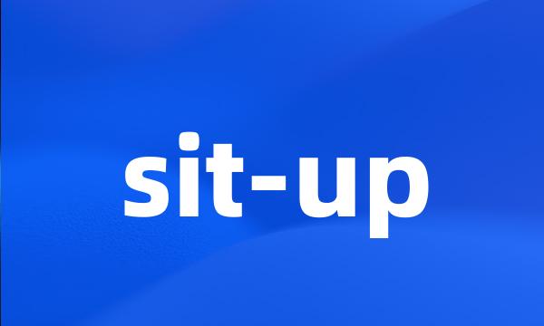 sit-up