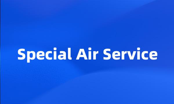 Special Air Service