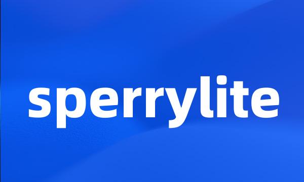 sperrylite