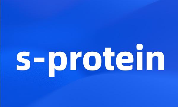 s-protein