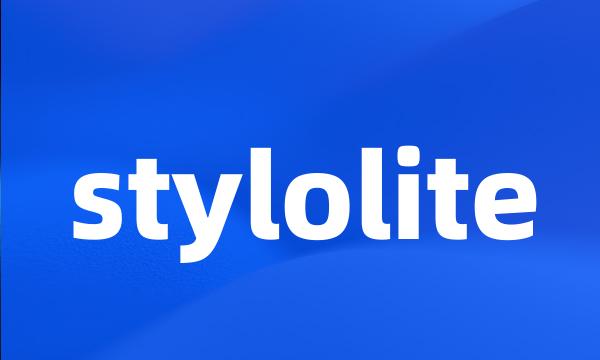 stylolite