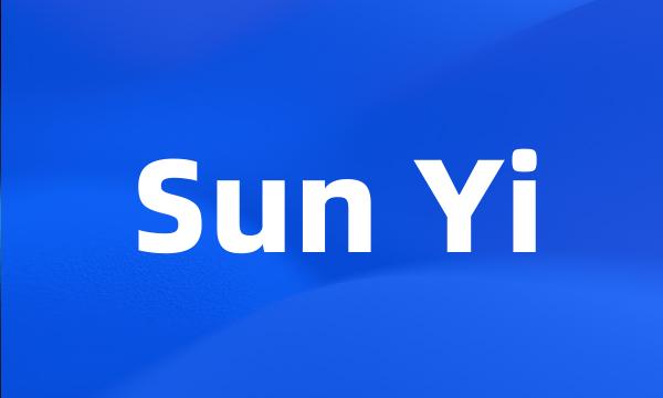 Sun Yi