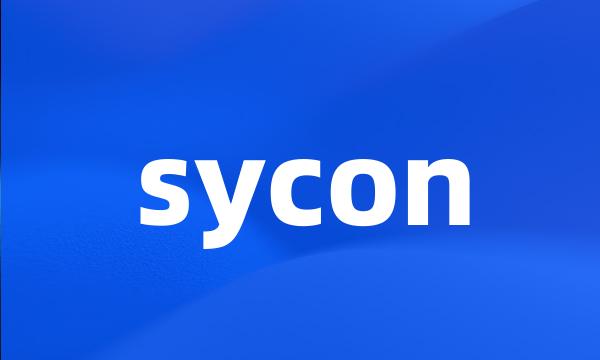 sycon