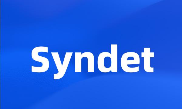 Syndet