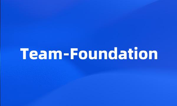 Team-Foundation