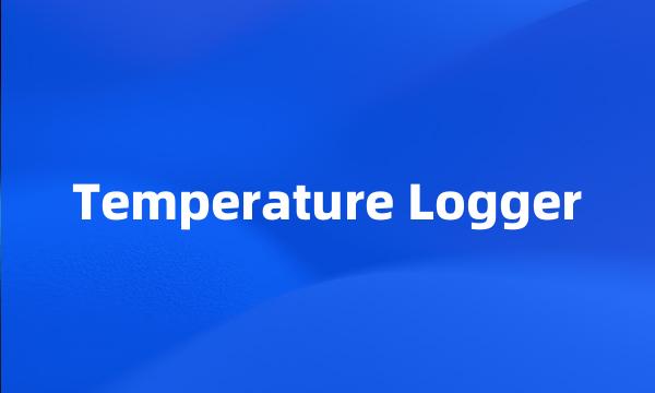 Temperature Logger