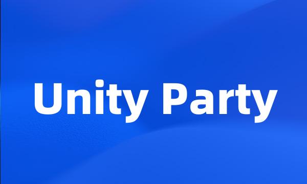 Unity Party