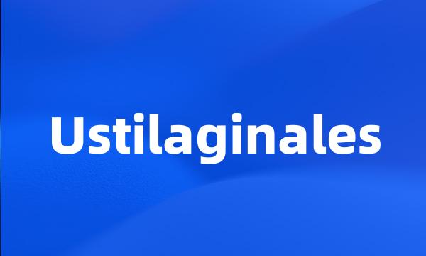 Ustilaginales