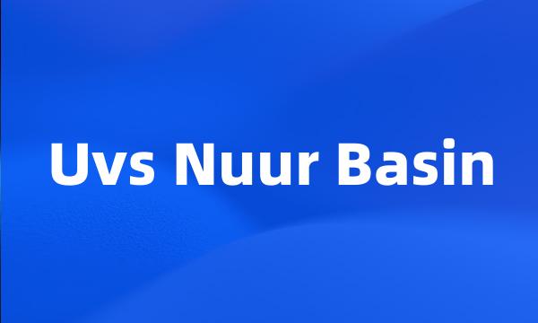 Uvs Nuur Basin