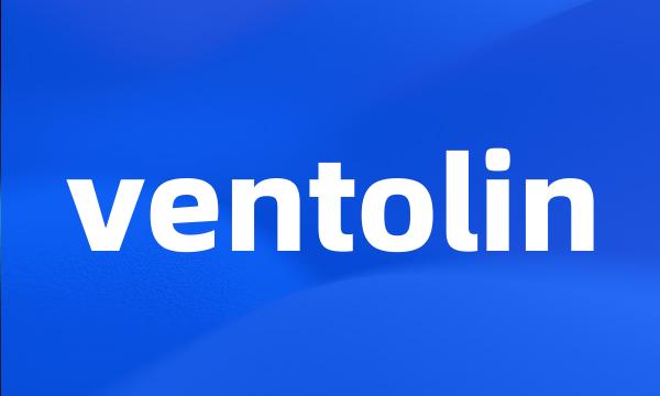 ventolin