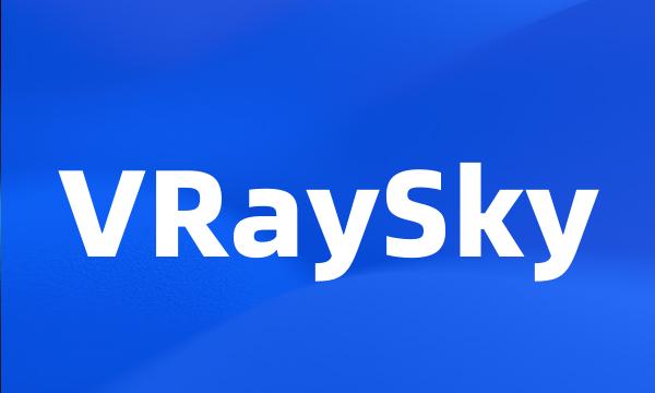 VRaySky