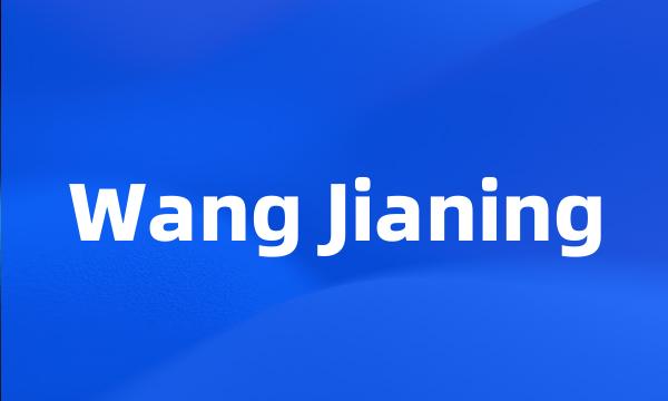 Wang Jianing