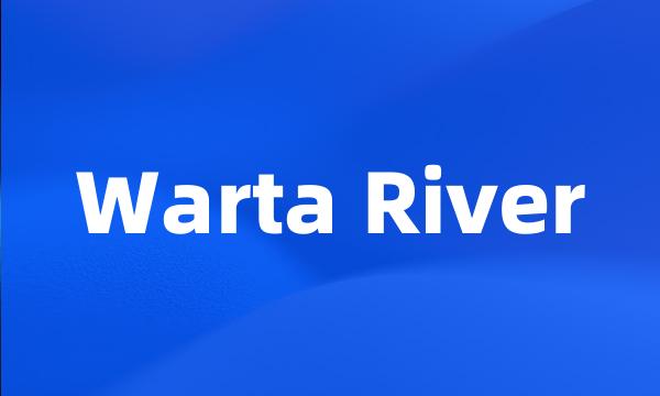 Warta River