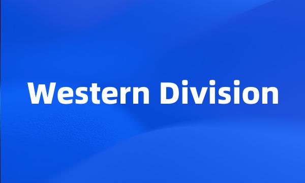 Western Division