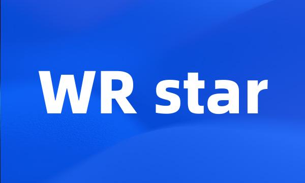 WR star