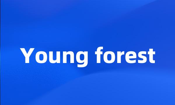 Young forest