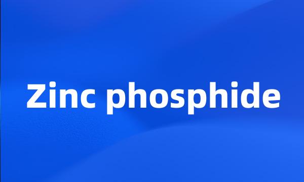 Zinc phosphide