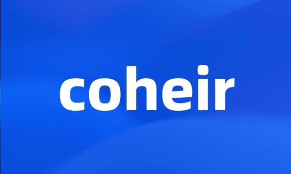 coheir