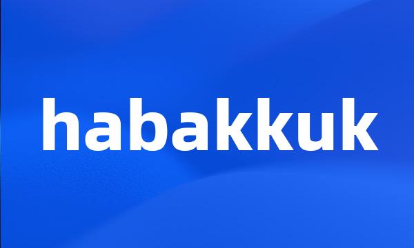 habakkuk