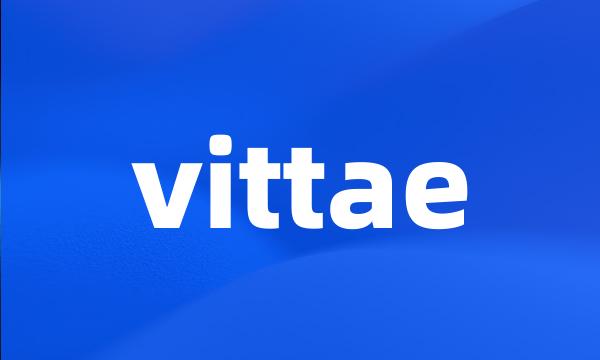 vittae