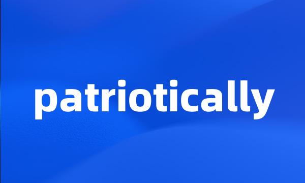 patriotically