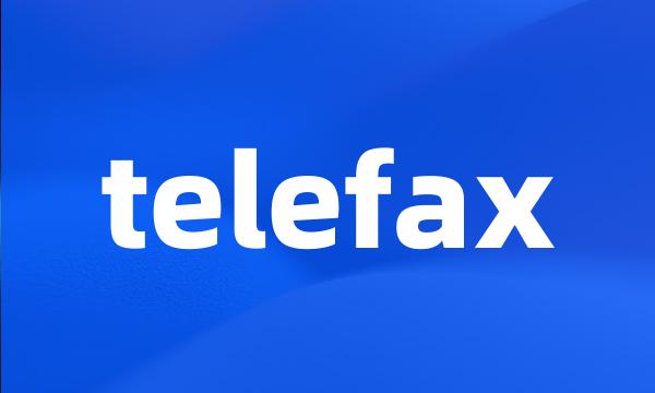 telefax